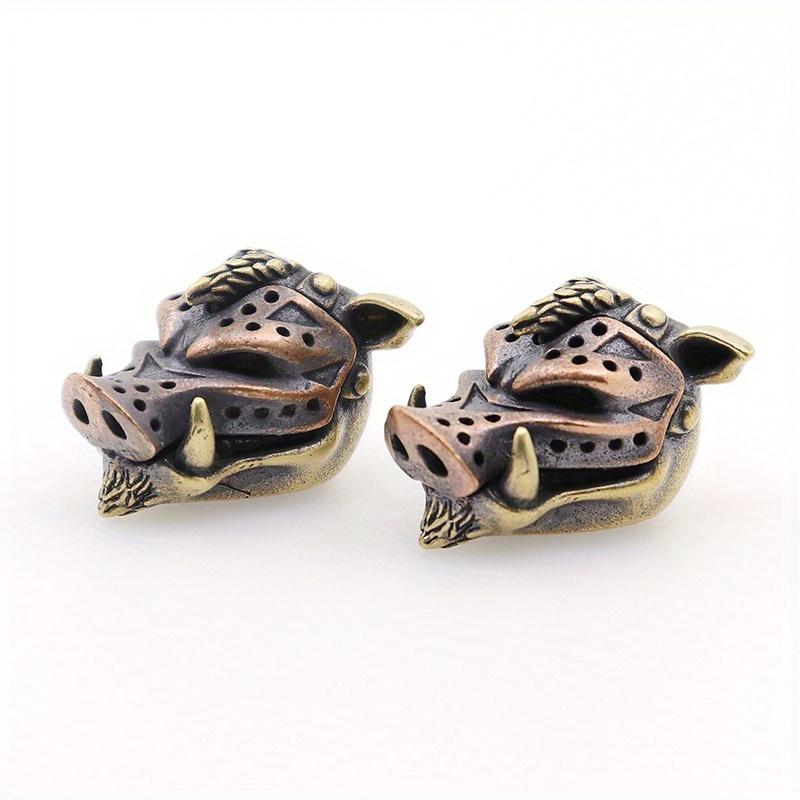 1 шт. 6 мм отверстия Винтажная латунь Латунь Персонализированные Гаджеты Аксессуары Подвеска для автомобиля Античная латунь Винтажные DIY Аксессуары Брелок