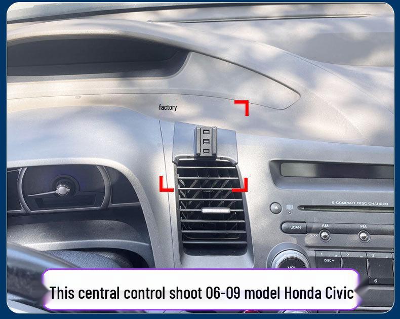 Совместимый держатель для телефона для Honda Civic (2016-2023) 9-е, 10-е, 11-е поколение – Кронштейн для навигации.