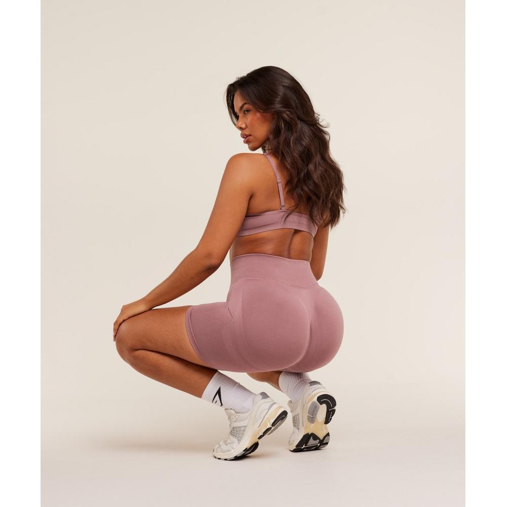 Gymshark Спортивный бюстгальтер Lift без швов Calm Pink B5c9a Kcpd