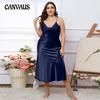 Women's Plus Size Summer Strap Fashion Long Pajamas
