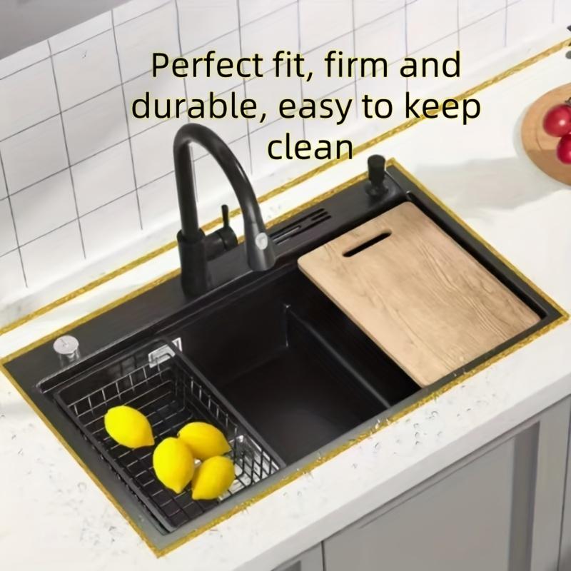 Водонепроницаемая самоклеящаяся лента для швов кухни и ванной комнаты, уплотнительная полоса, подходит для столешниц, туалетов и краев плитки