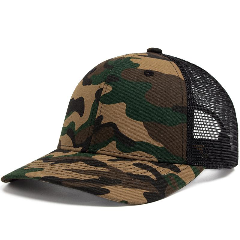 Hot Sale Unisex High Quality Cap Slight Curved Brim Style Trucker Hat Unisex Casual Outdoor Adjustable Breathable Richard SunCap