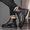 High-Top Tooling Shoes Classic Boots Male Outdoor Desert Boots Men Footwear All-match Men Ankle Leather Boots
