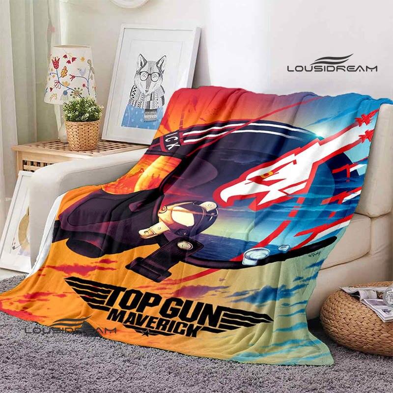 Классический фильм Top Gun Плед Детский теплый и красивый плед Мягкий и удобный плед Подарок на день рождения