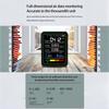 1 Комплект CO2 TVOC HCHO PM Метр Цифровой Термометр Влажности Многофункциональный Цифровой Монитор Качества Воздуха Домашний Детектор Воздуха