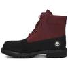 Lace Waterproof Comfortable Versatile Short Mid-Calf Outdoor Boots Men Boots Red A2P6W-EJE