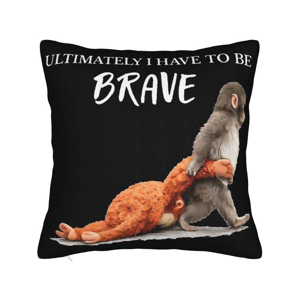 Team Punch Baby Monkey Punch Pillowcase Printing Polyester Cushion Cover Gift Pillow Case Cover Bed Square 45X45Cm