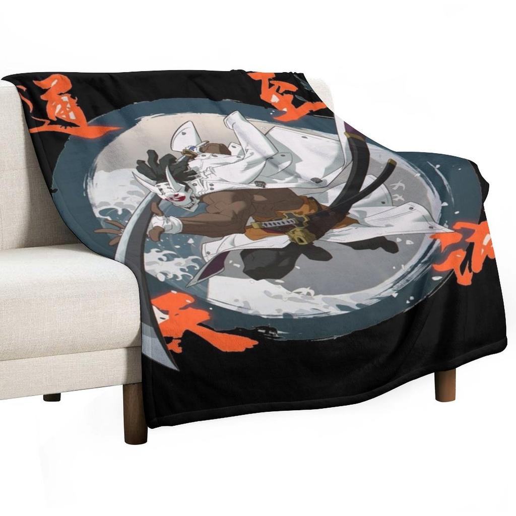 Guilty Gear - Nagoriyuki Throw Blanket Thermals For Travel Designers for babies Softest Blankets