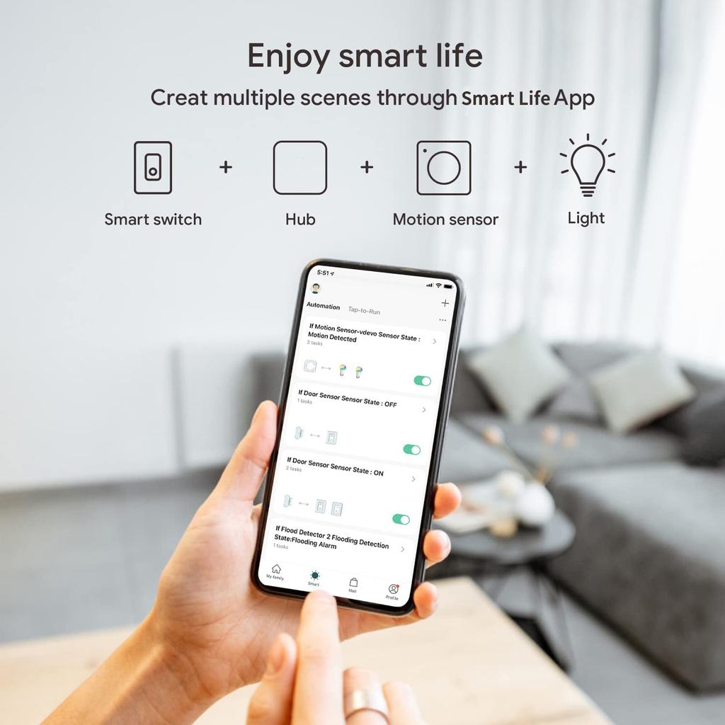 Tuya Zigbee 3.0 Gateway Hub Умный дом Беспроводной мост Smart Life APP Дистанционное управление Автоматизация Устройство Работает с Alexa Google