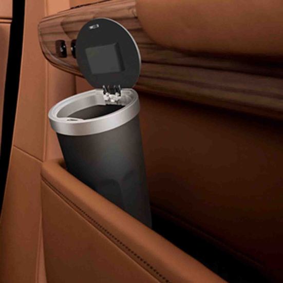 Полезный автомобильный мусорный бак, нажимная крышка, износостойкий, многофункциональный