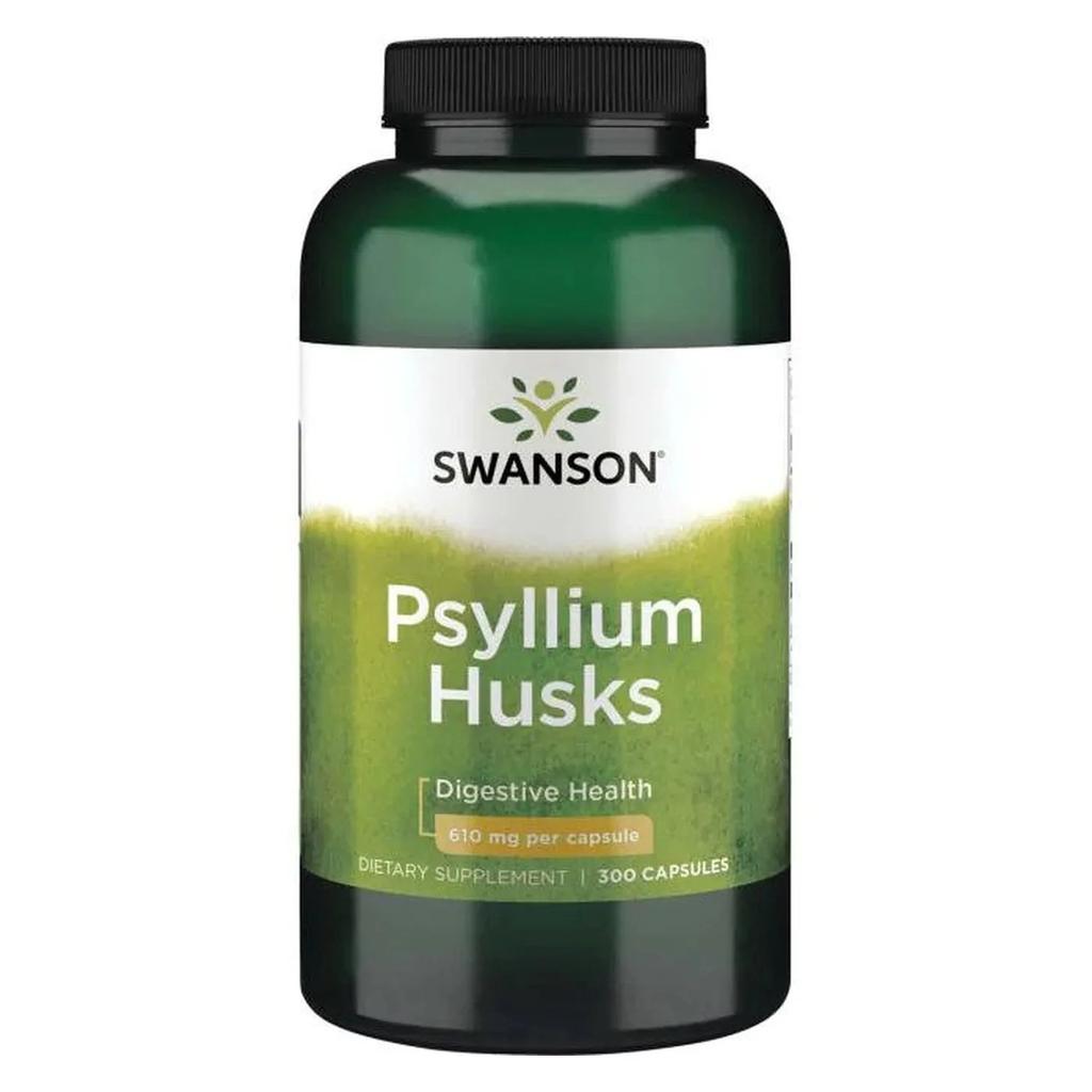 Psyllium Husks, 610mg - 300 caps