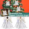 Christmas Tree Topper Angel Fairy Festive Xmas Tree Top Ornament Decoration