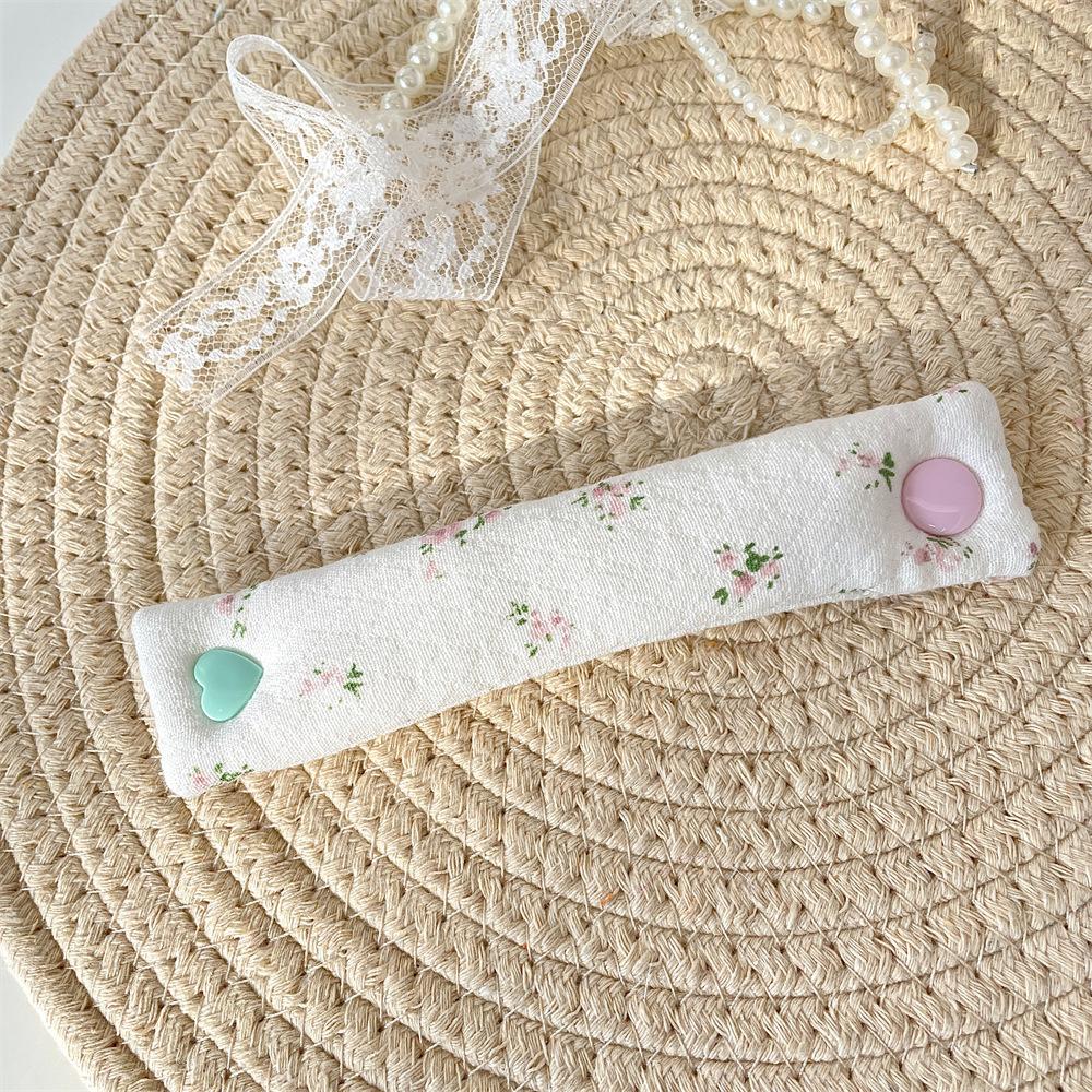 Пряжка для хранения кабеля для передачи данных, зарядный кабель, устройство для намотки, тканевый органайзер для хранения кабеля наушников, милая фиксирующая отделка