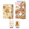 30Pcs Glitter Capybara Photocards Double-sided Collection Cards Kawaii Lomo Cards