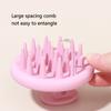 1pc shampoo brush for cleaning and caring hair roots, scalp massage brush, salon hair styling tool Special for real hair wigs