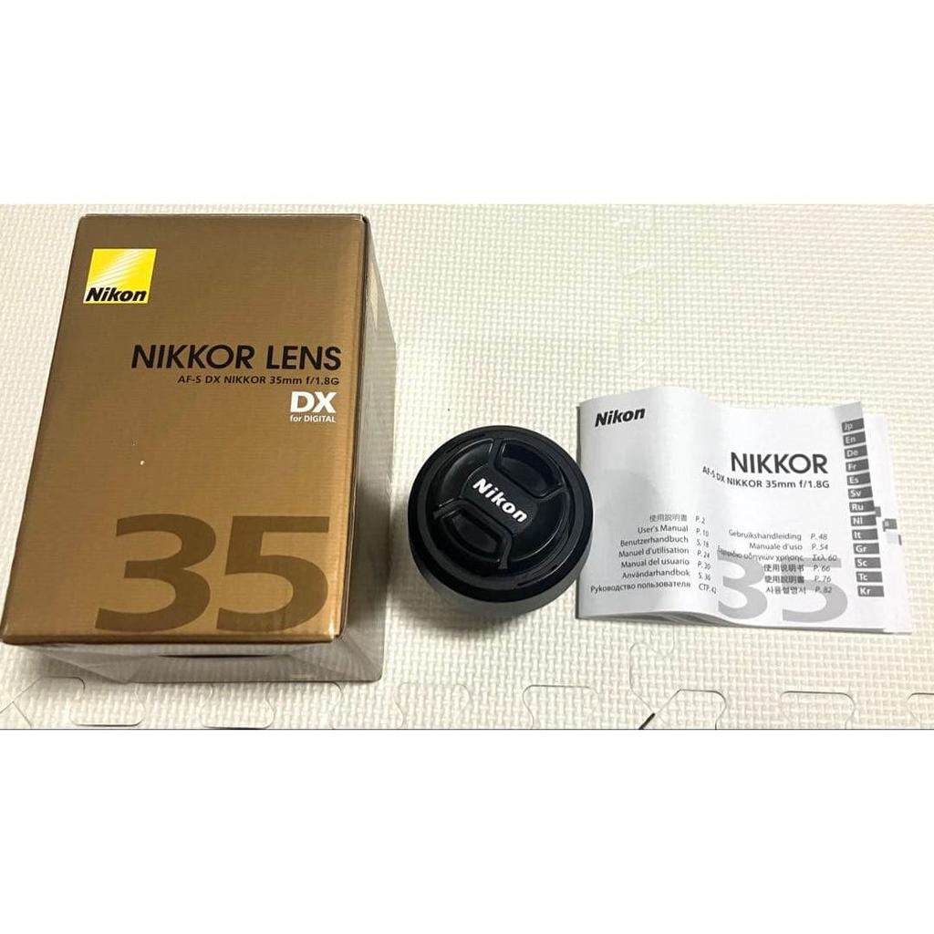 Б/у объектив Nikon AF-S NIKKOR 35mm f/1.8G DX