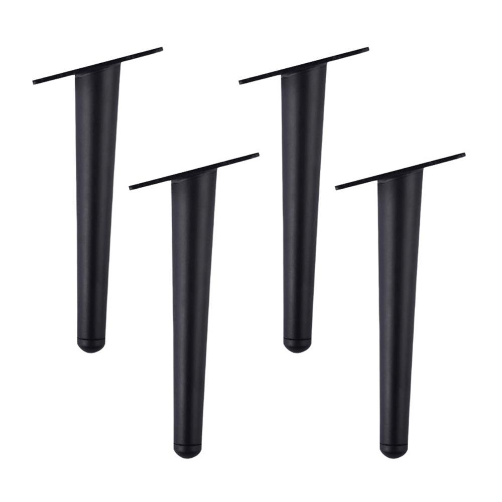 4pcs 12 Inch Furniture Legs Slant Tapered Cabinet Legs Modern Table Legs Bed Frame