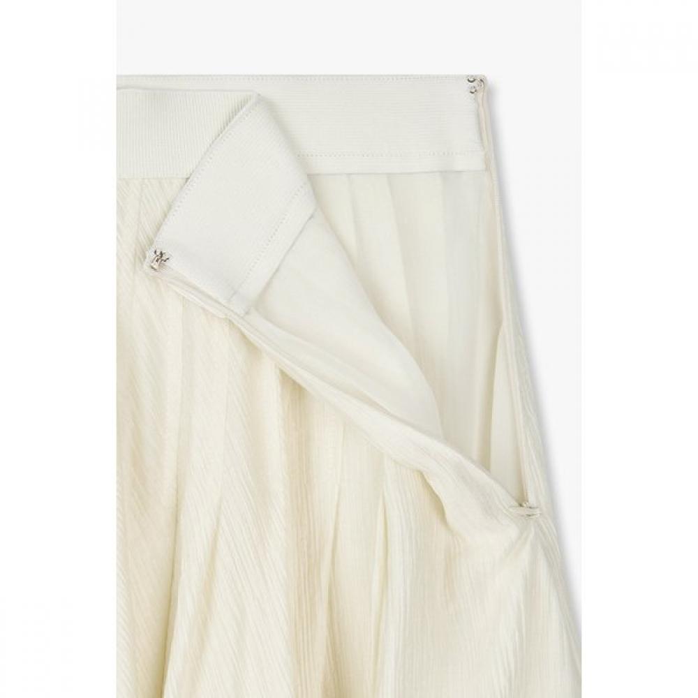 Vov Crinkle Ruffle Long Skirt 7156235004
