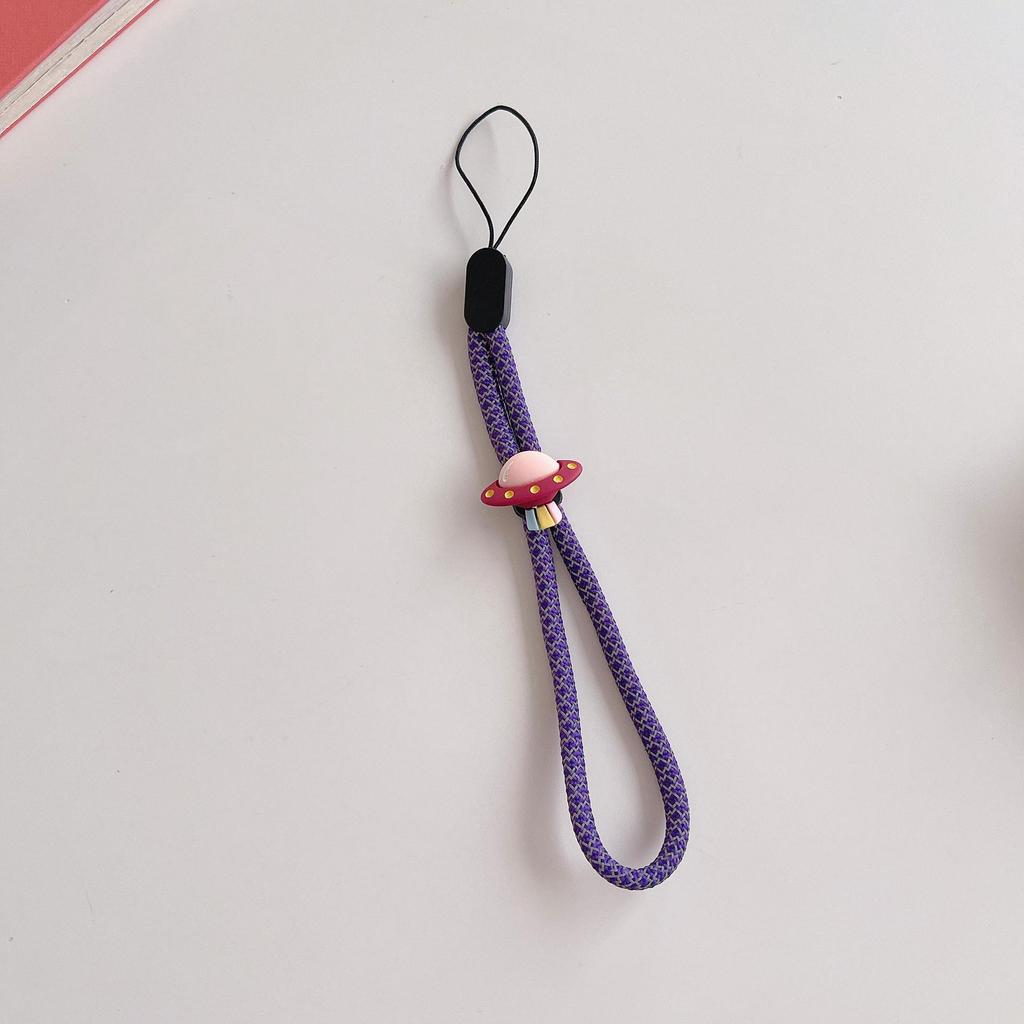 2022 Милый мультяшный медведь регулируемый нейлоновый ремешок для телефона на запястье