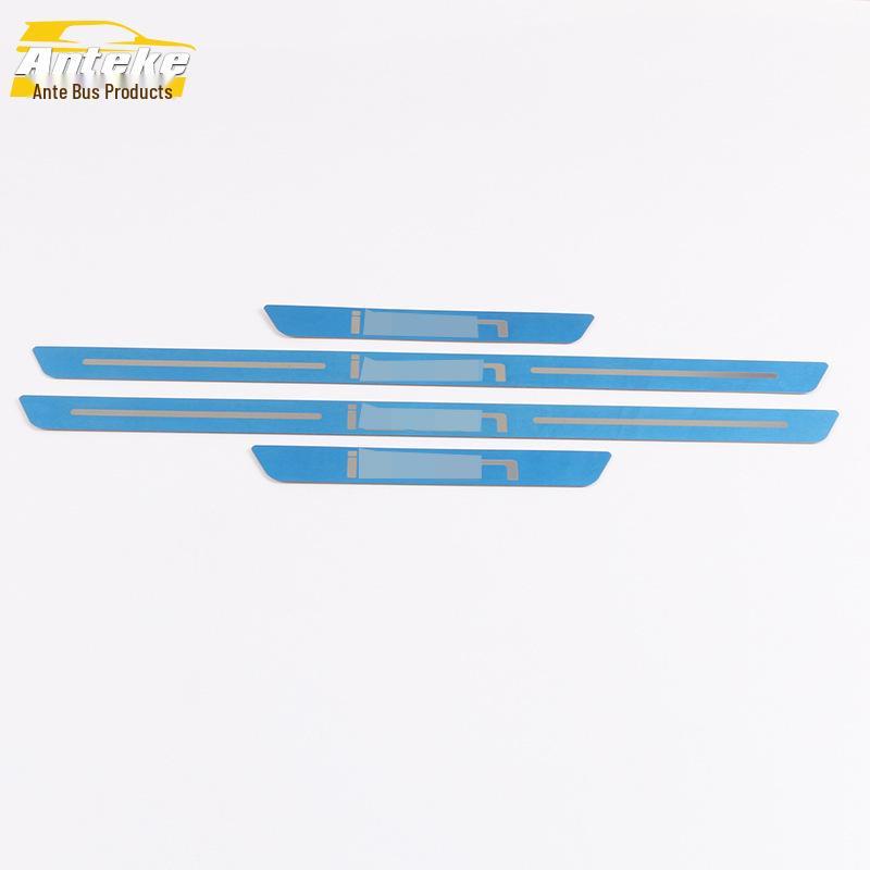 Ankai 2020 ICON Stainless Steel Threshold Strip & Rear Protector Pedal