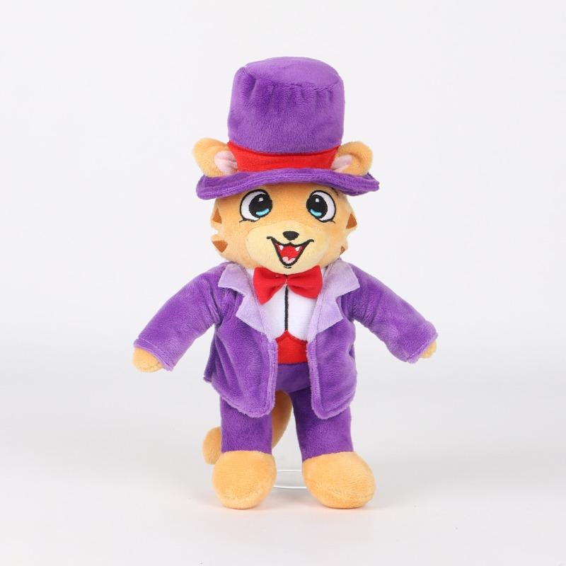 New Funland Horror Game Plush Set Elliott The Cat and Ella The Dog Plush Toys Cute Mascot Dolls Suitable for Children's Birthday Fans Collection Gifts