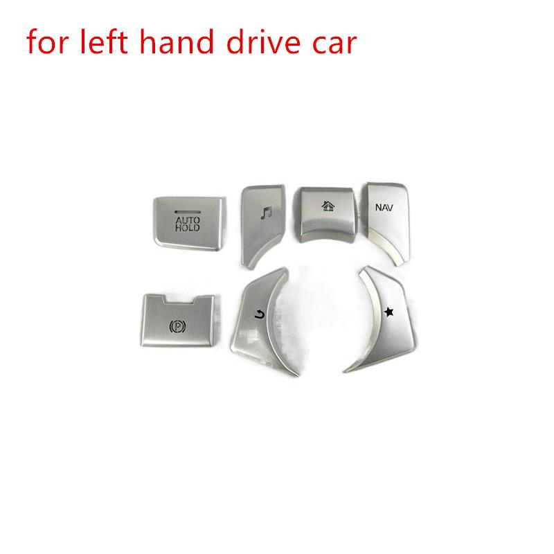 7 шт./лот алюминиевый сплав центральный пульт управления мультимедийные кнопки для 2017-2025 Mazda CX-5 CX5 CX 5 MK2 CX-8