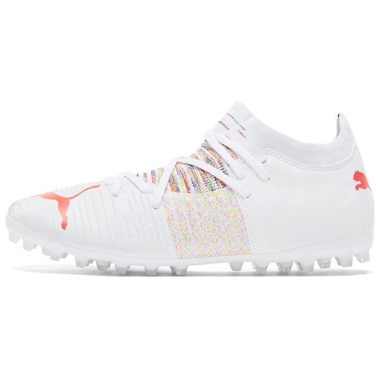 PUMA Future Z 3.1 Mg 'White Orange' (Unisex) Soccer Shoes 106386 03