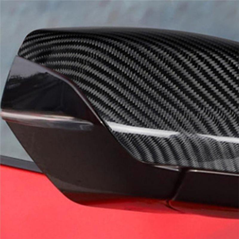 Car Rear View Mirror Shell Side Wing Mirror Cover Carbon Fiber For Corvette C8 -2025