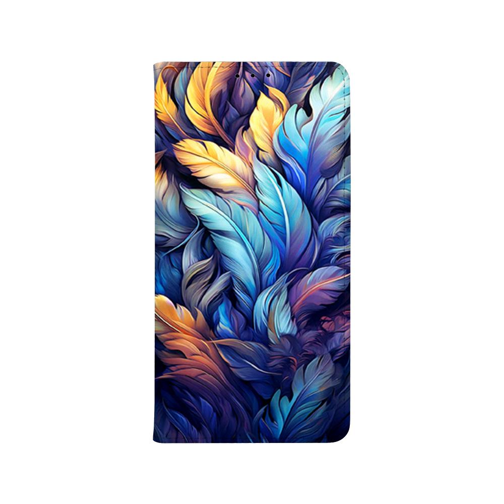 Противоударный чехол-раскладушка OnePlus 13S Flip: Модный красочный painted защитный чехол с подставкой