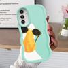 Чехол для Samsung Galaxy A12 A14 A15 A21s A16 A52 A11 A13 Мягкая накладка для телефона A53 A22 A06 A05 A03 A04 A23 A33 Мультяшная собака Утка
