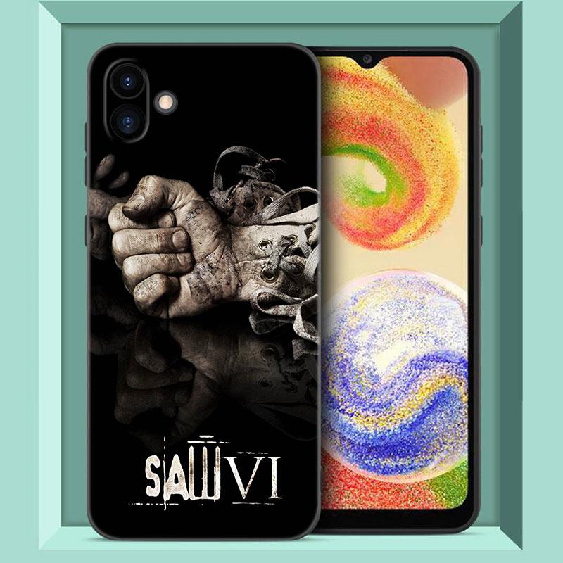 Черный силиконовый чехол для телефона SAW Horror Film для Samsung Galaxy A01 A03 Core A04 E A02 A05 A10 A20 A21 A30 A50 S A6 A8 Plus A7