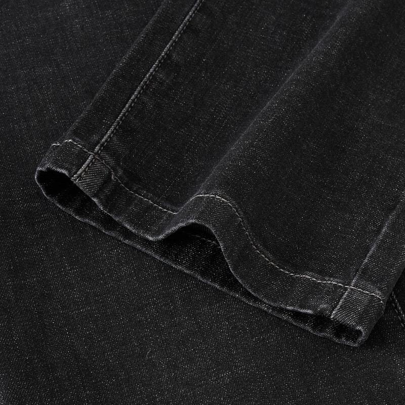 GIOVANNI VALENTINO Мужские джинсы прямого кроя свободного покроя стрейч