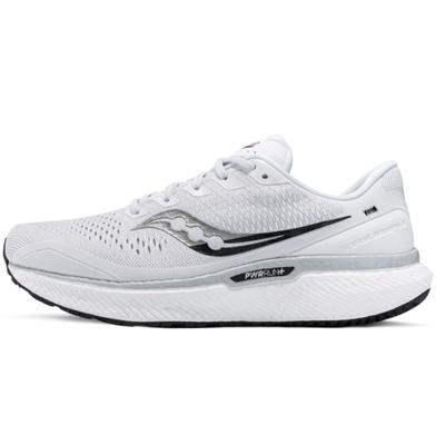 Triumph 18 Амортизация Противоскользящие Износостойкие Дышащие Низкие Повседневные Беговые Кроссовки Женские Белые Черные Saucony S10595-100