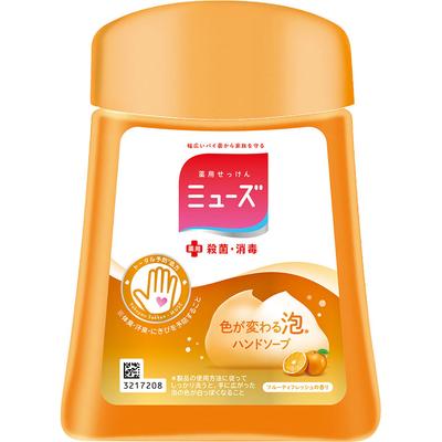 MUSE No Touch пенное мыло для рук сменный флакон Fruity Fresh 250 мл (Квази-лекарство) Тип пены Muse. Применение: Вспеньте необходимое количество мыла в воде.
