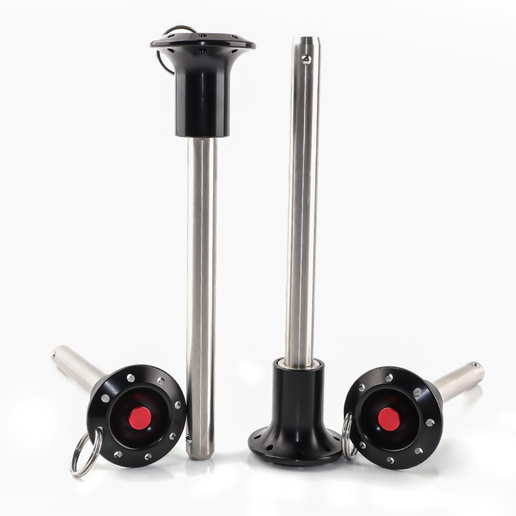 KST111 Quick Release Pin High Quality Ball Lock Pin SUS304 Line Array Safety Pin Push Button Mechanism With Pull Ring