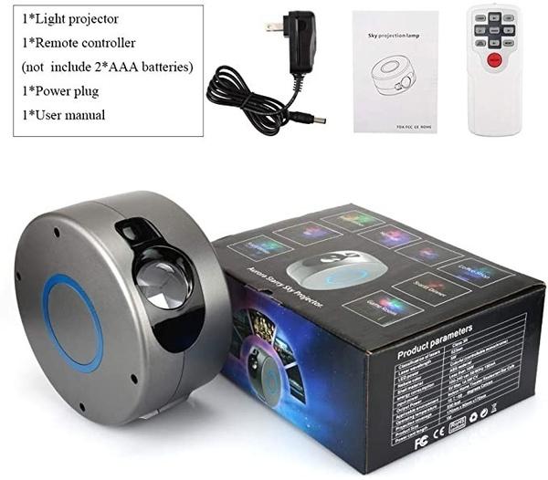 Светодиодный проектор звезд LEDCARE 16 режимов Проектор галактики Ночник Лазерный проектор облака туманности Динамический регулируемый Ночник со звездами для спальни