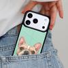 Арт с французским бульдогом Мягкий чехол для телефона для iPhone 16e 15 14 13 12 17 Pro Max Plus Air 17pro Чехол Coque