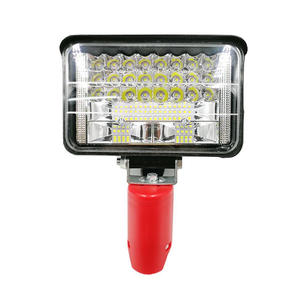 Wireless LED Work Light 5inch 48LED 7200LM 144W for Milwaukee M12 Li-ion Battery