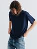 GOZER Under Half T-Shirt_Night Navy