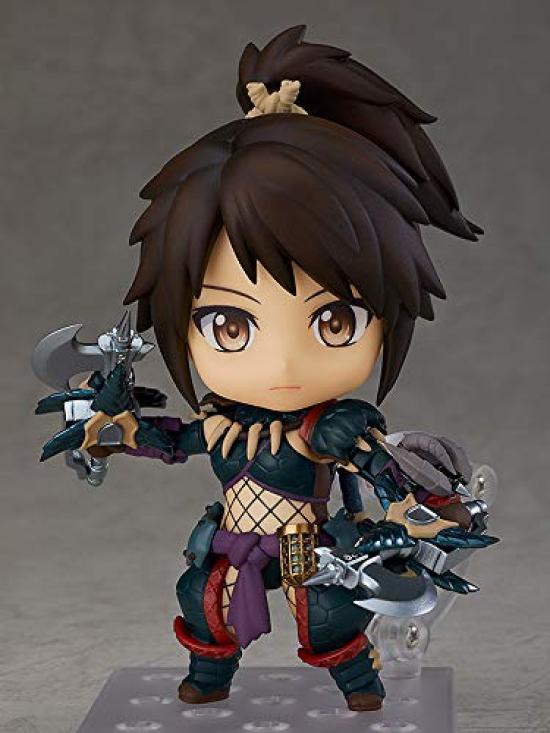 Nendoroid Monster Hunter Iceborne Hunter Nargacuga Alpha DX ABS PVC Painted Movable Figure World Ver. Non-Scale &