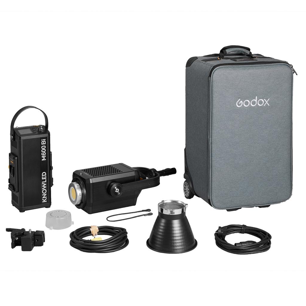 Godox M600Bi 750 Вт Студийный светодиодный светильник для видеосъемки, заполняющий свет для фотографий, 2800K6500K, регулируемая яркость, 21 освещение FX