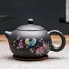 500ml Large Capacity Handmade Xishi Kettle Raw Ore Zhu Mud Filter Tea Maker Chinese Zisha Tea Yixing Purple Clay Teapot