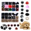 Набор безопасных глаз и носов 692 шт. с шайбами, пластиковый набор глаз и носов для изготовления кукол для детей, DIY, мягкие игрушки, вязаные игрушки