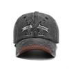 Protection Sun Sports Cap Baseball Golf Tennis Anti-Uv Sunhat Cotton Washed Printed Lettering Alphabet Stitching Embroidered Mens Caps Running