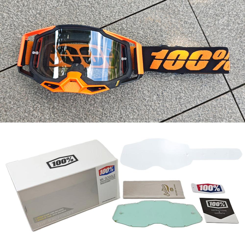 New sports glasses for outdoor cycling, off-road goggles set, motorcycle helmet glasses, windproof