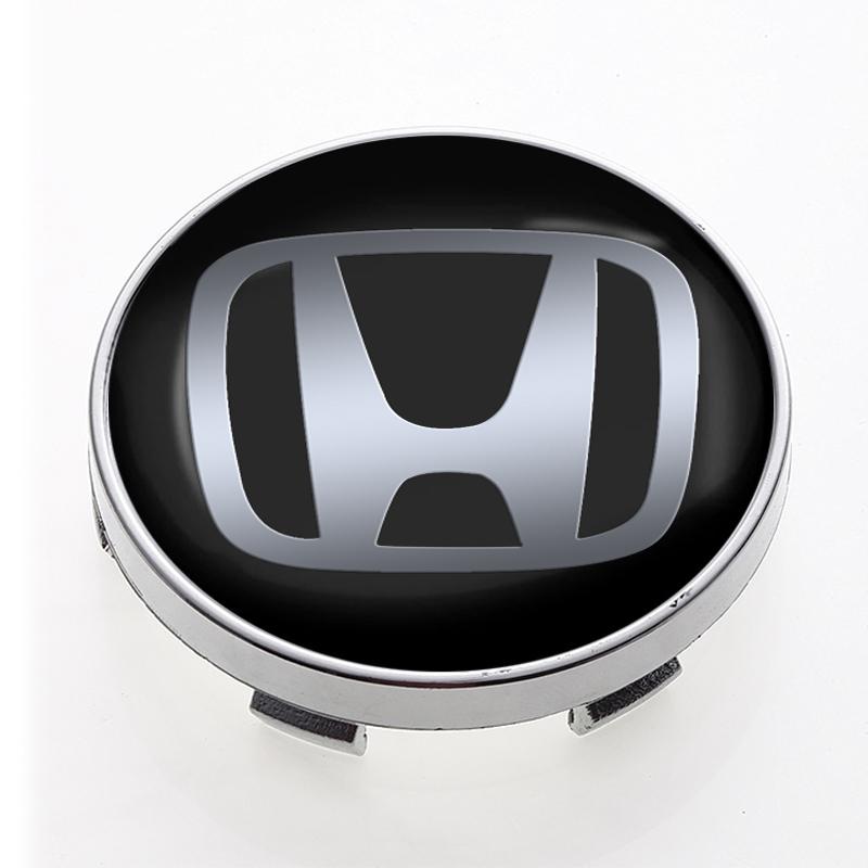 4 шт. 60 мм Колпак ступицы центра колеса автомобиля Автоаксессуары для Honda Fit Mugen Insight Type S R VTEC Modulo Vezel RR Si