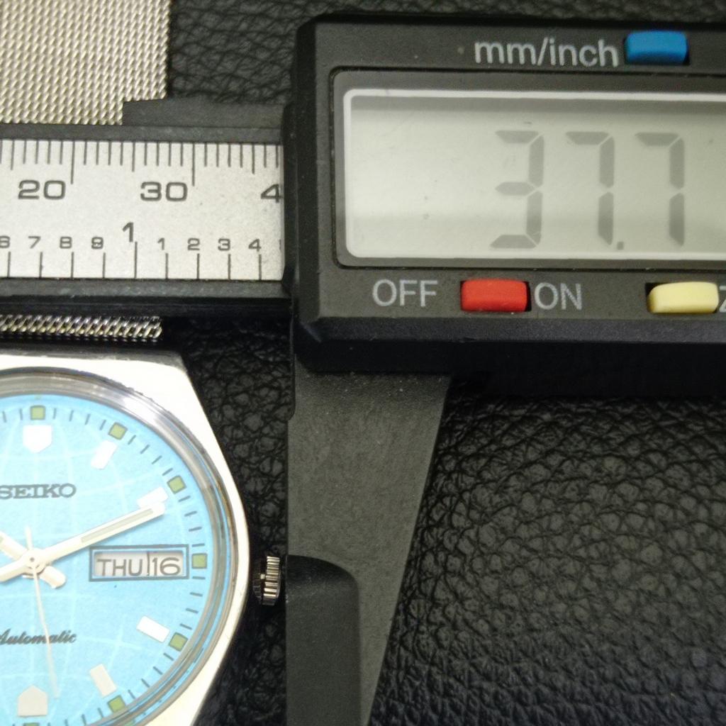 АВТОМАТИЧЕСКИЕ 6309A ВИНТАЖНЫЕ SEIKO ЯПОНИЯ МУЖСКИЕ ЧАСЫ С ЦИФЕРБЛАТОМ НЕБЕСНО-ГОЛУБОГО ЦВЕТА a701427-5