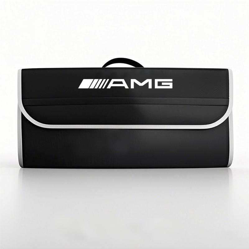 High-capacity Felt Cloth Car Trunk Storage Box Accessories For Mercedes Benz AMG W203 W206 W220 W205 W211 W212 W201 W168 GLA GLC IL1