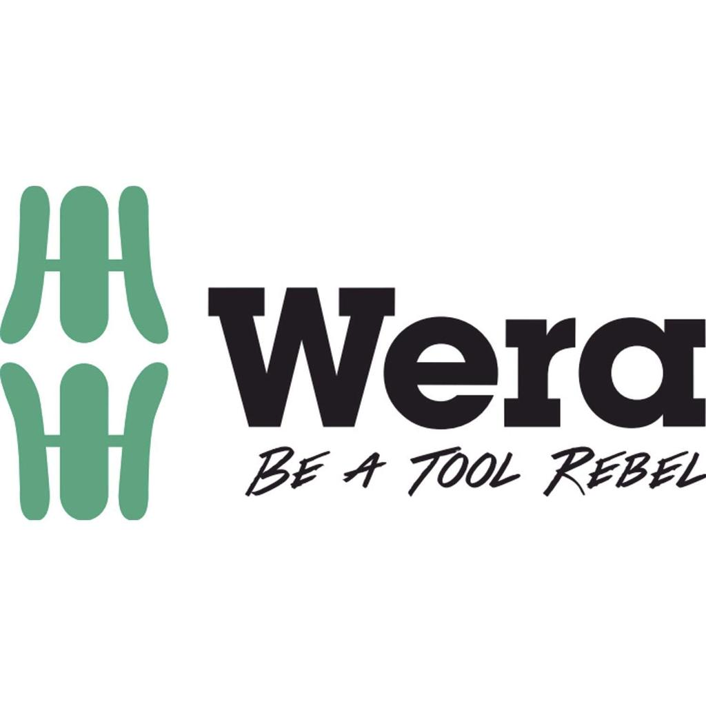 WERA Vela Through Hole Positive Blade Size Shaft Length 017054 Screwdriver, PZ3, 150mm,