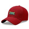 Black Baseball Cap - Trendy Unisex 'dope' Print Lightweight Breathable Moisture-Wicking Adjustable Soft Casual Outdoor Sports Beach Travel
